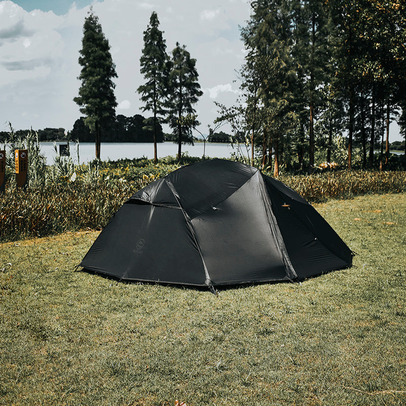 Double Layer Aluminum Pole Outdoor Camping Tent