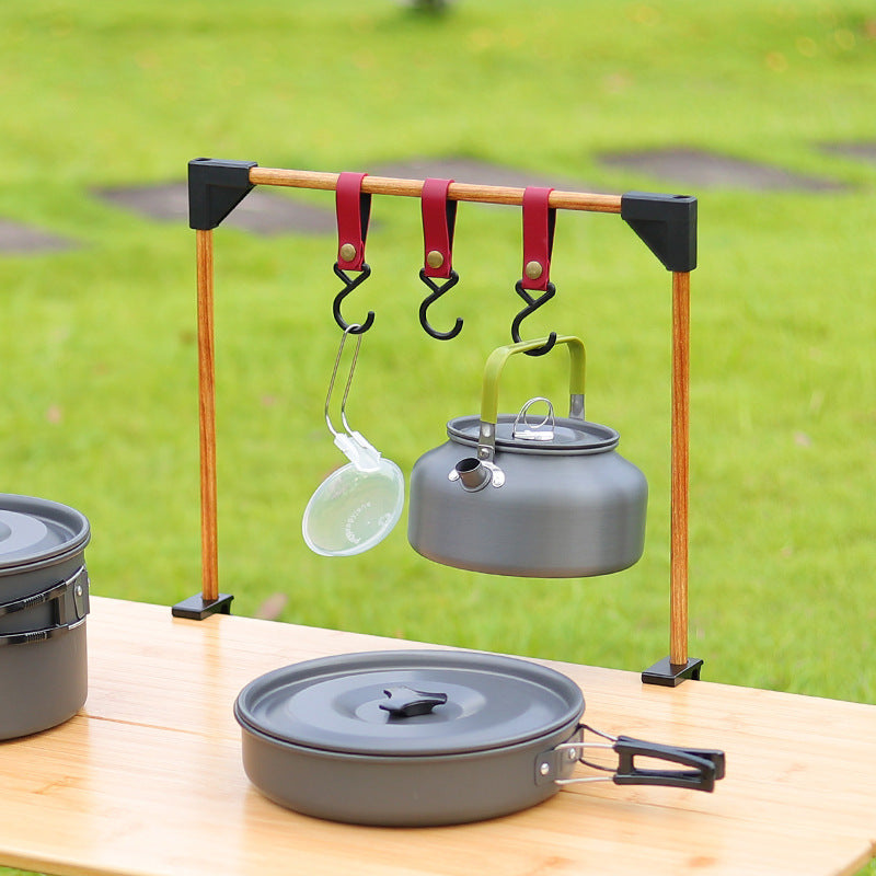 Outdoor Camping Rack For Table Adjustable Base