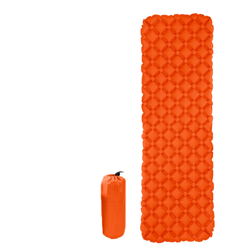 Outdoor Tent Sleeping Pad Camping Ultra-light Portable Waterproof And Moisture-Proof Pad Single Diamond TPU Inflatable Pad