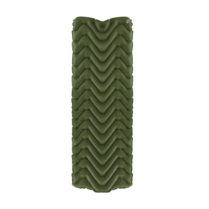 Factory Direct Outdoor Camping Camping Single Thick Ultra-Light Sleeping Pad Ultra-Light Portable Moisture-Proof Inflatable Cushion