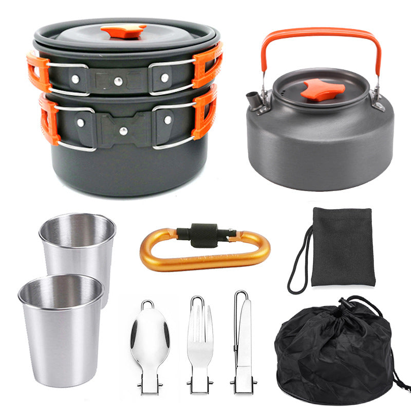 Cookware Mess Kit Camping Hiking Picnic