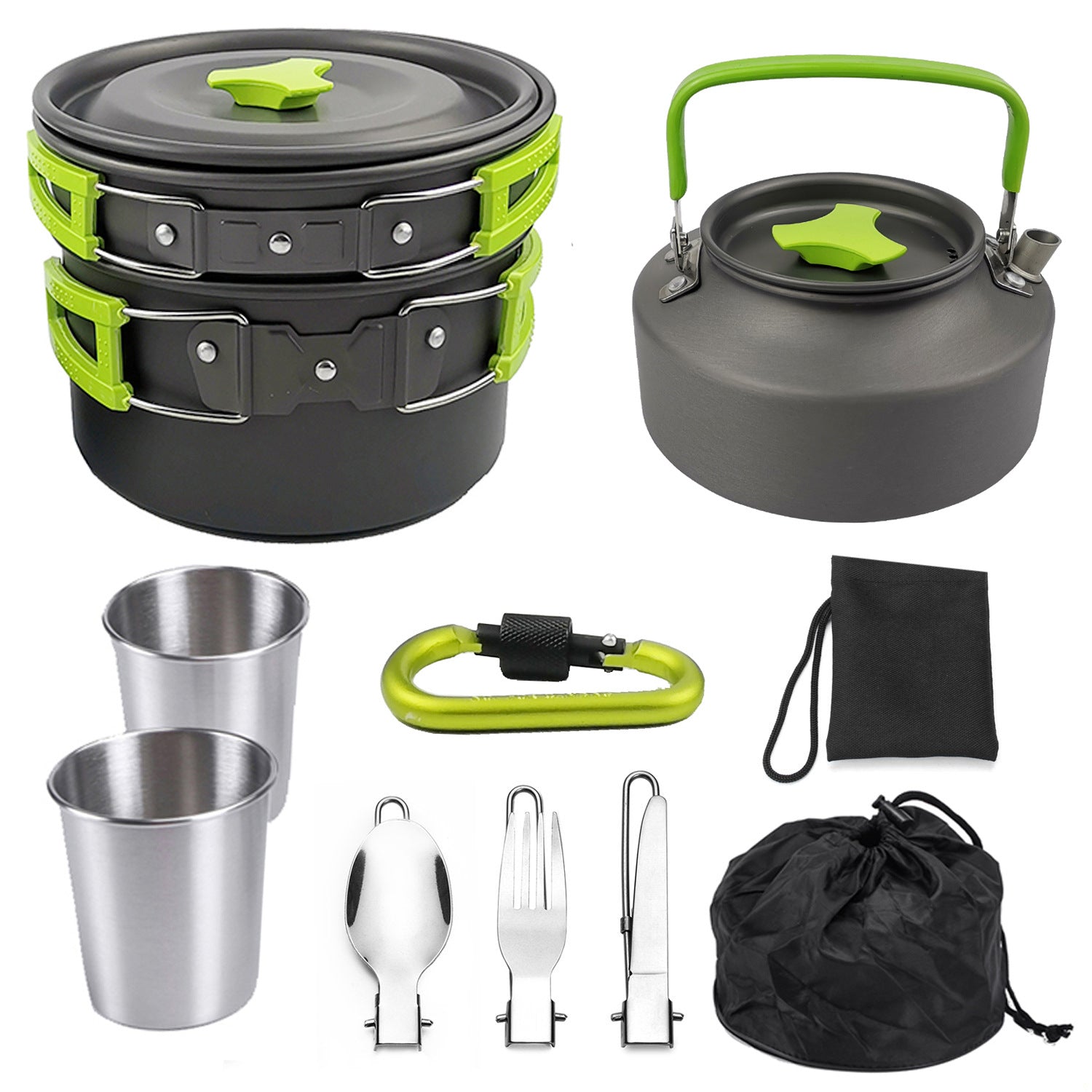 Cookware Mess Kit Camping Hiking Picnic