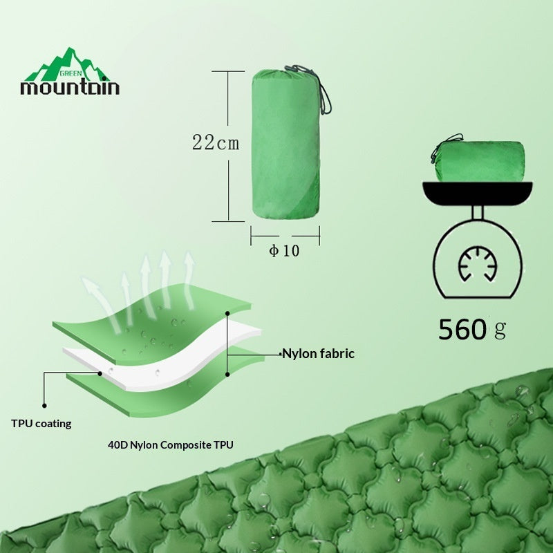 Outdoor Camping Travel Inflatable Mummy Sleeping Pad