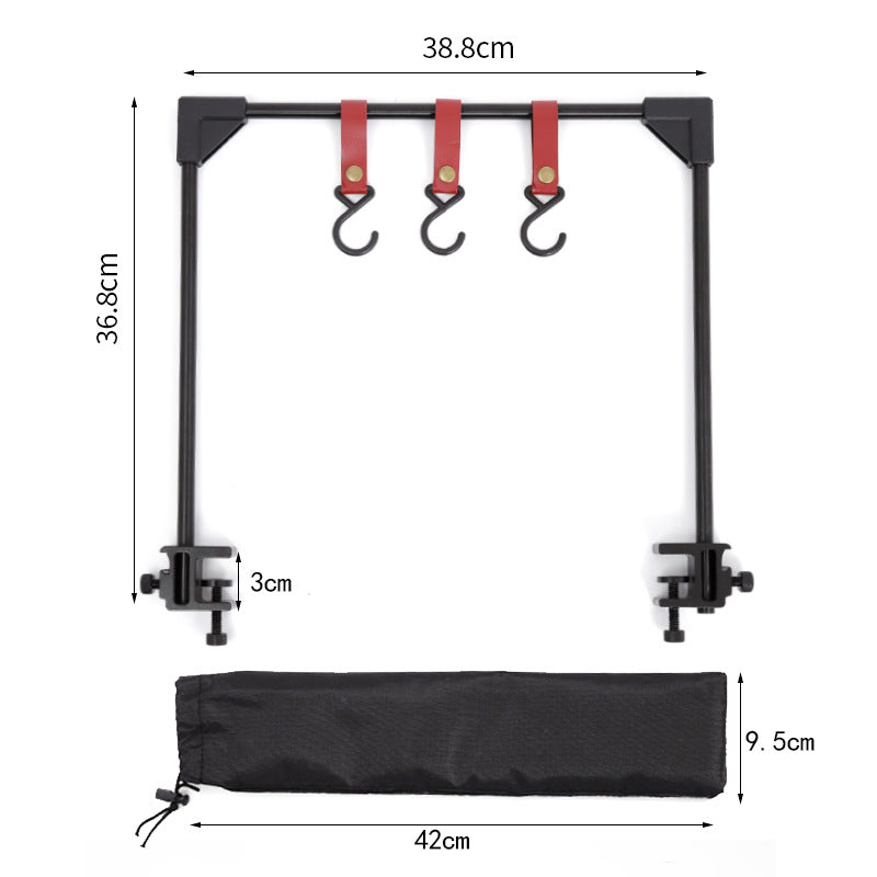 Outdoor Camping Rack For Table Adjustable Base