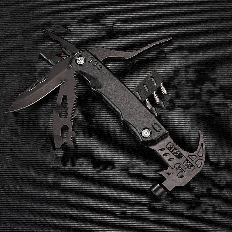 Outdoor Multifunctional Vehicle-mounted Window-breaking Hammer Stainless Steel Camping Combined Pliers