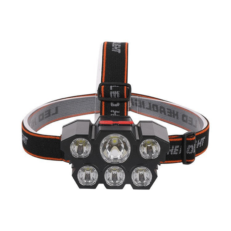 Head-Mounted Outdoor Night Fishing Waterproof Flashlight
