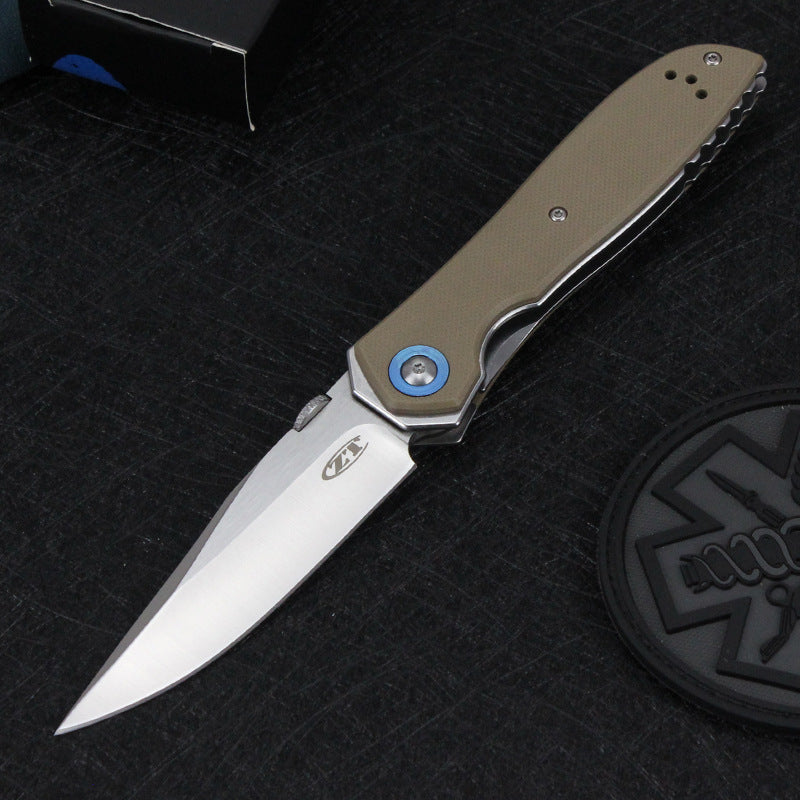 Folding Knife Outdoor Knife Folding Knife Self-defense Tool High Hardness