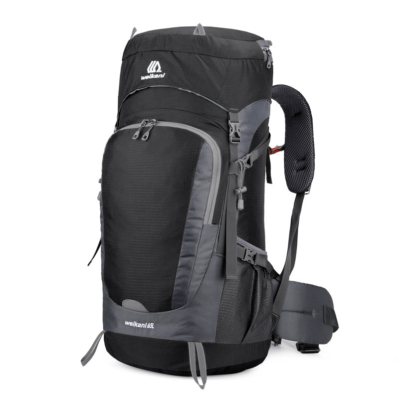 Mountaineering Nylon Hiking Camping Backpack