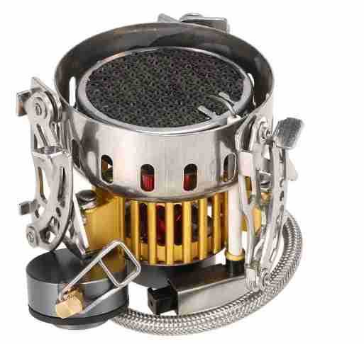 Camping stove head
