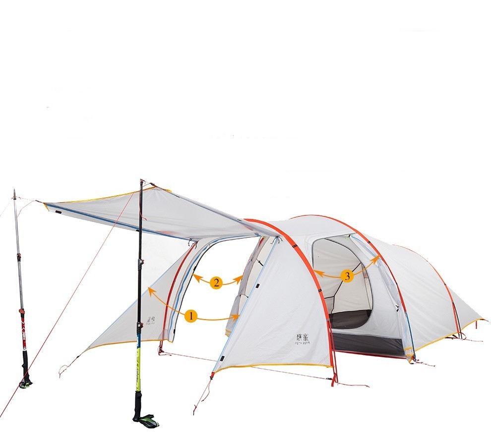 Static Nebula Layer Outdoor Camping Tent