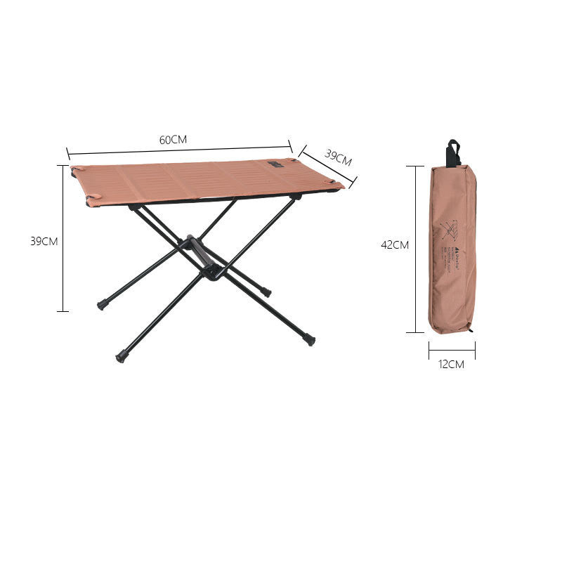 Portable Aluminum Alloy Stand Dining Table