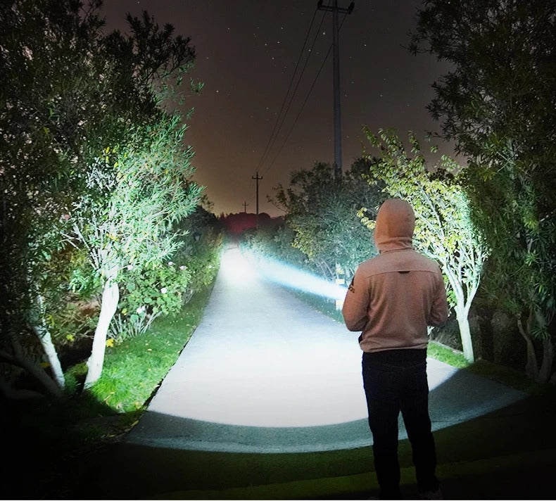 Strong Flashlight Focusing Led  Light