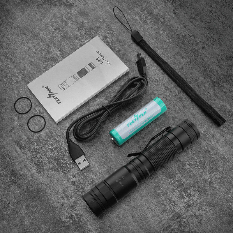Small Portable Rechargeable Flashlight