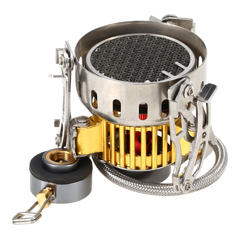 Camping stove head