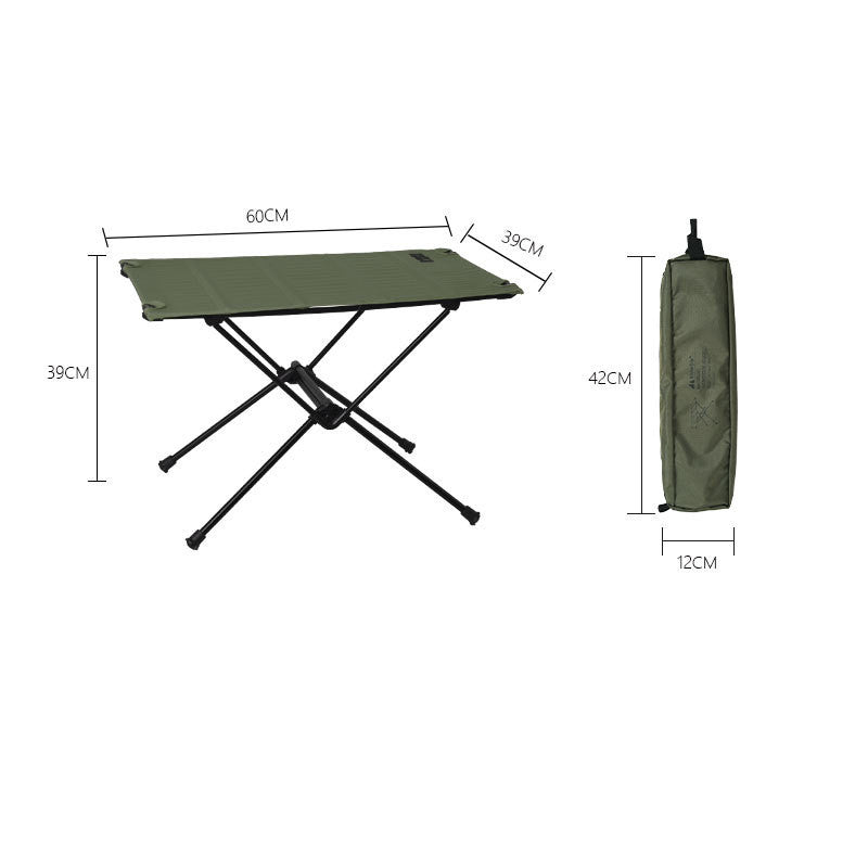 Portable Aluminum Alloy Stand Dining Table