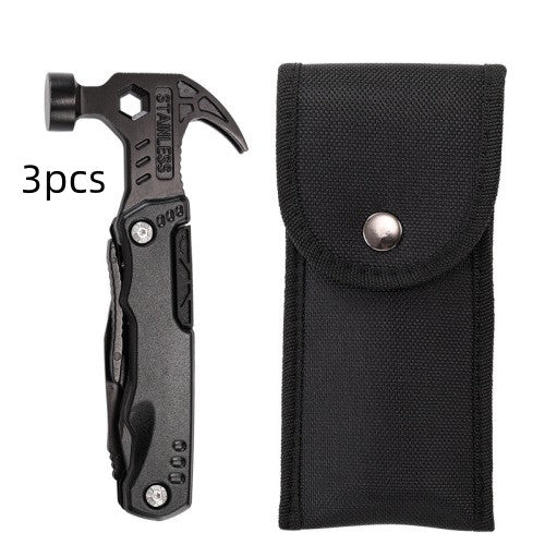 Outdoor Multifunctional Vehicle-mounted Window-breaking Hammer Stainless Steel Camping Combined Pliers