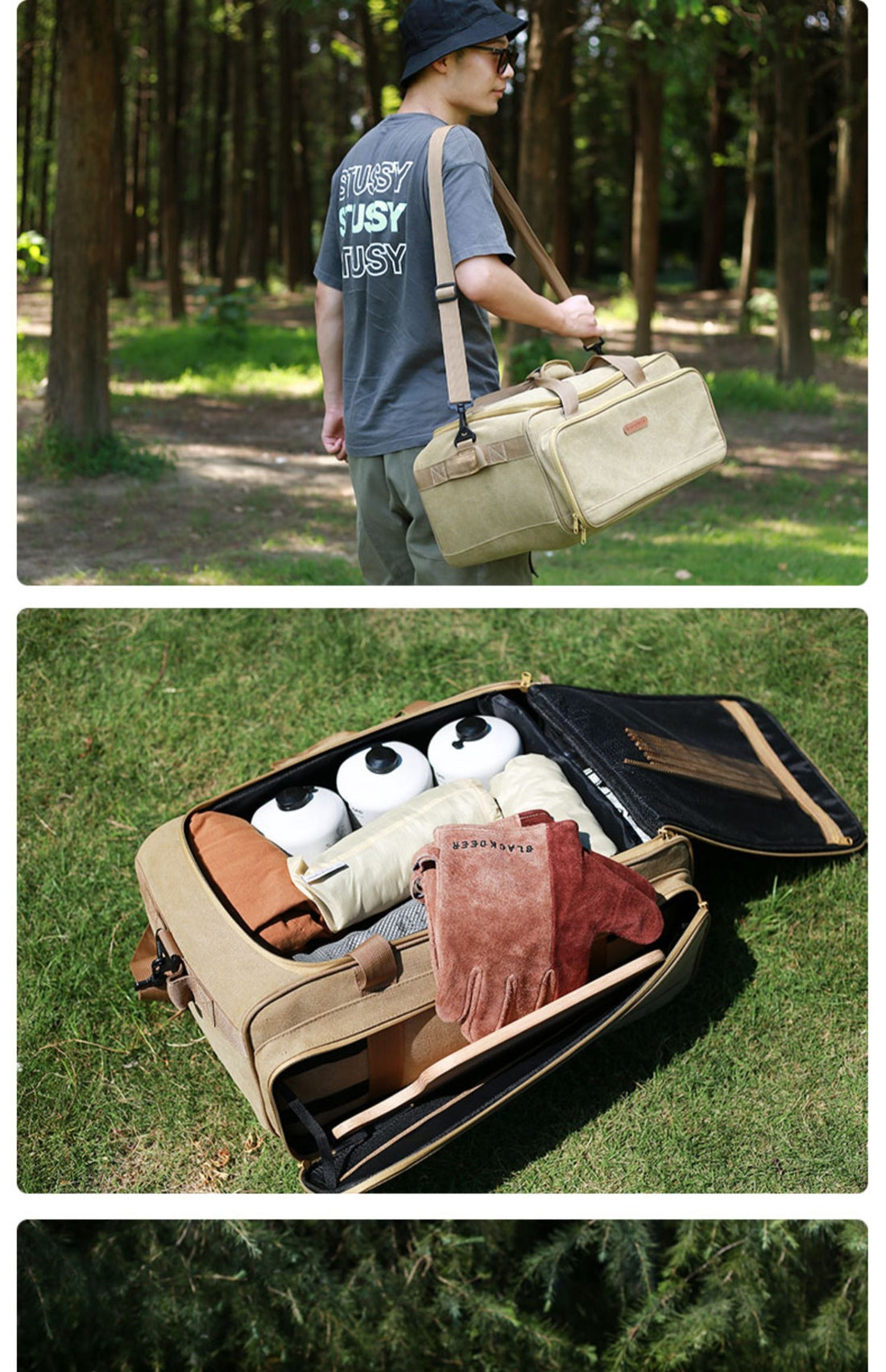 Thickened Gas Tank Stove Cookware Picnic Bag