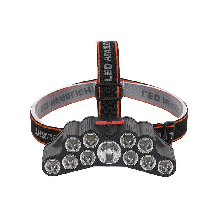 Head-Mounted Outdoor Night Fishing Waterproof Flashlight