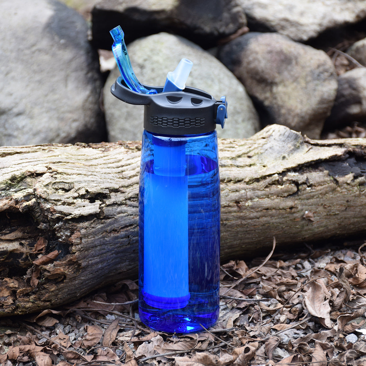 Outdoor Plastic Filter Water Cup