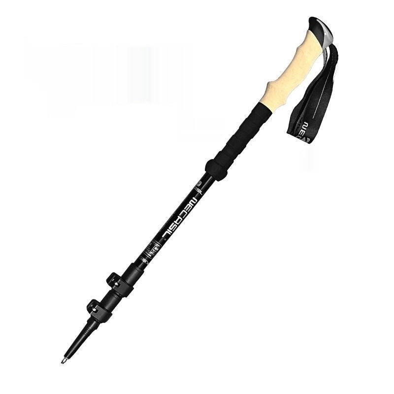 Outdoor Hiking And Telescopic 3-section Trekking Poles Unisex Hiking Poles