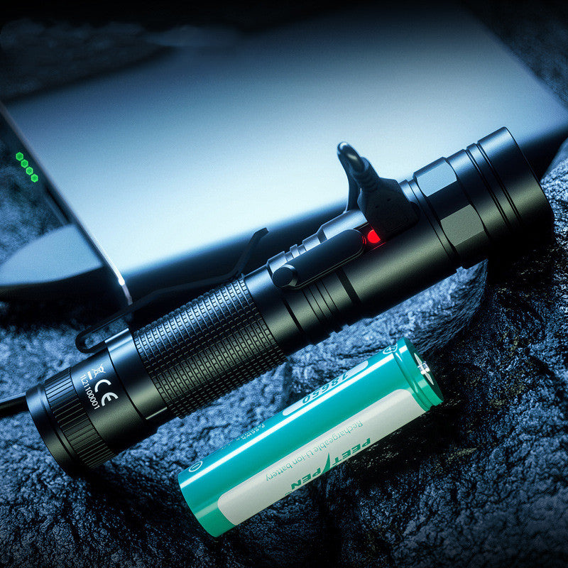 Small Portable Rechargeable Flashlight