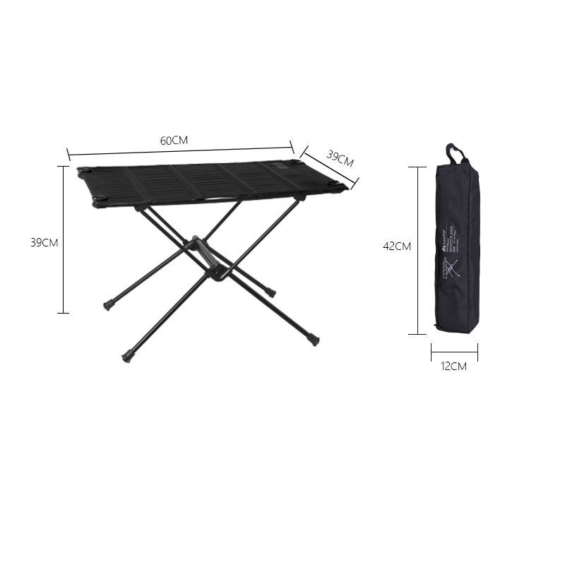 Portable Aluminum Alloy Stand Dining Table